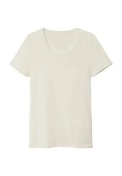 CALIDA T-Shirt, Rundhals, Basic, Für Damen 910 STAR WHITE