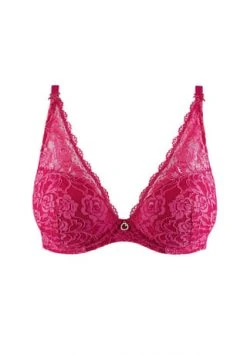 Aubade Damen Schal Push-Up BH Rosessence Fuchsia