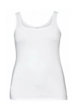 Sheego Tanktop Weiß
