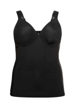 Sheego BH-Top Mit Bügel Schwarz
